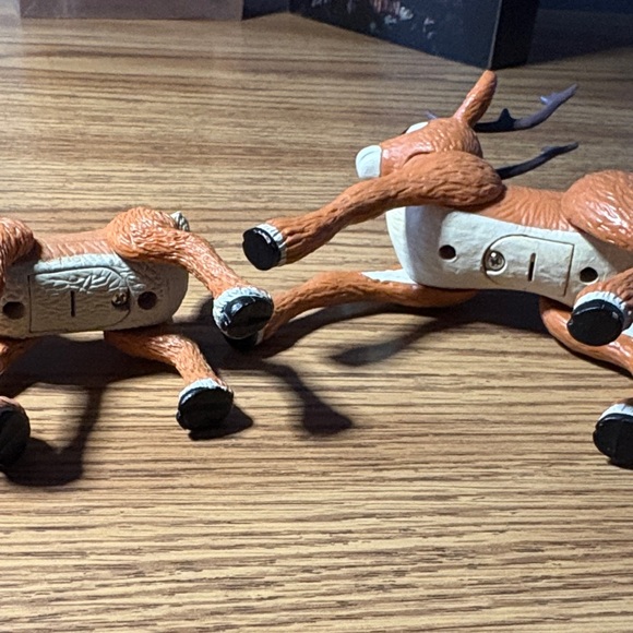 Rudolph the Red nose Reindeer Vintage Christmas Figurine Set - Picture 5 of 14